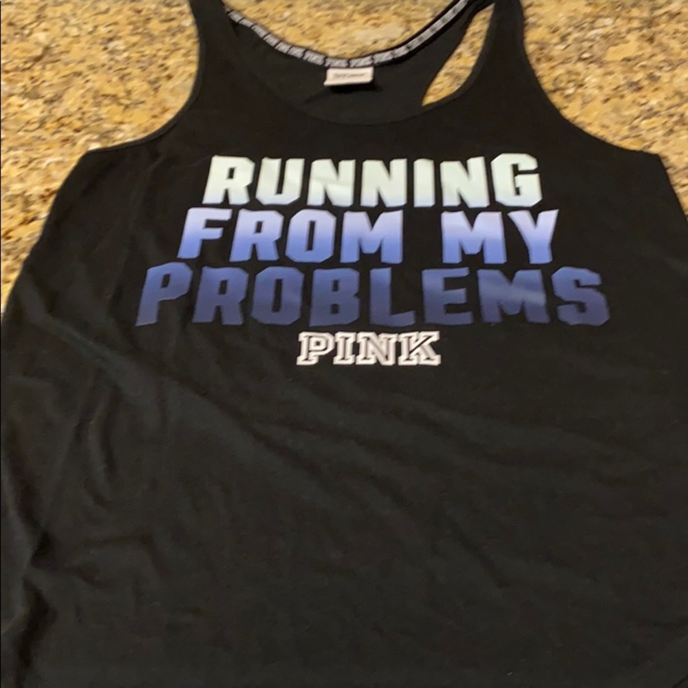 Pink Victoria’s Secret tank size S